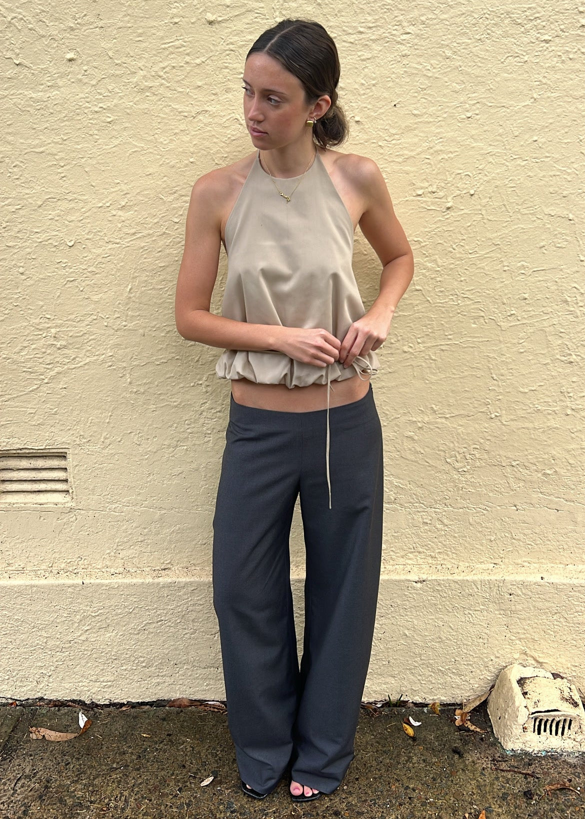 JULY TROUSER CHARCOAL