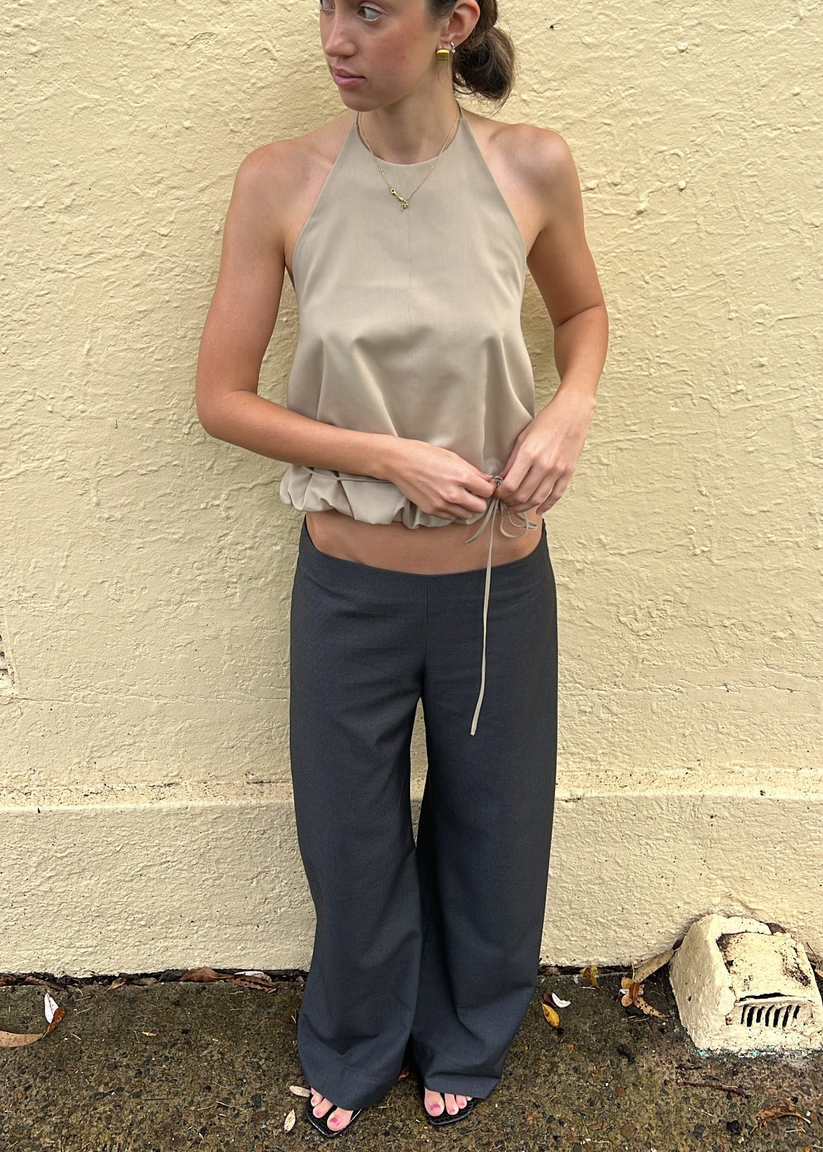 JULY TROUSER CHARCOAL