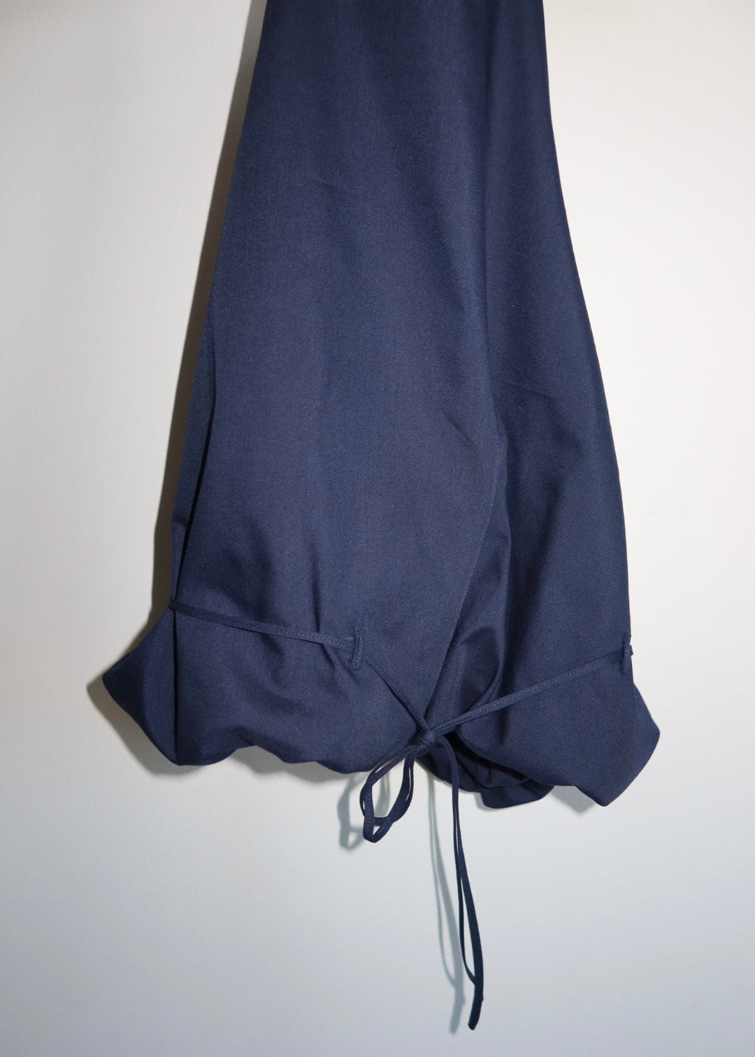 WAIST TIE HALTER NAVY