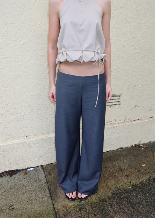 JULY TROUSER CHARCOAL